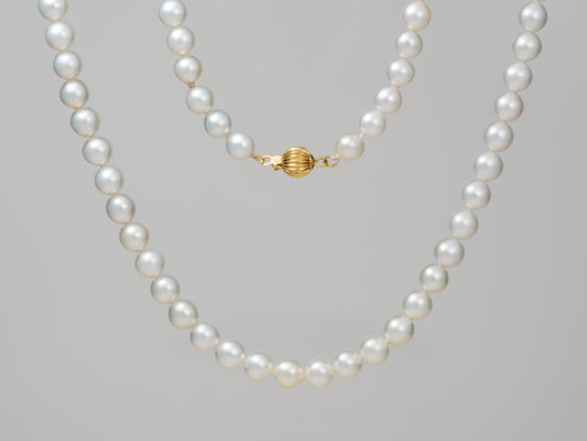 Freshwater Pearl Necklace Choker Length 5.5mm