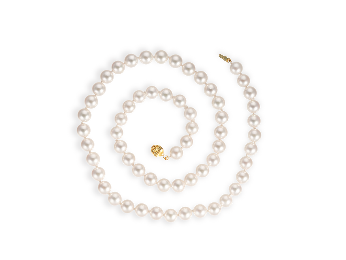 Akoya Pearl Necklace 6.5 mm AAA