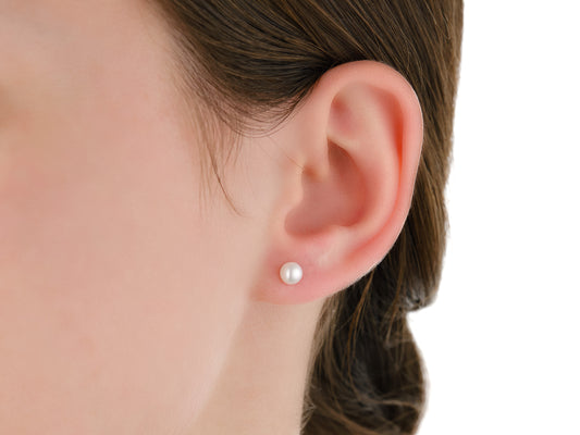Freshwater Pearl Earrings 6mm