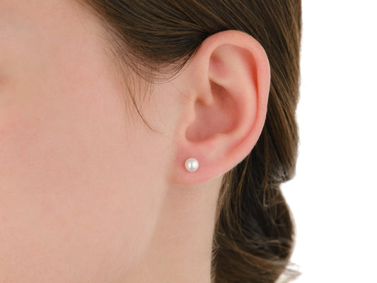 Freshwater Pearl Earrings 5mm