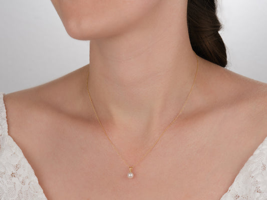 Freshwater Pearl Pendant 6mm
