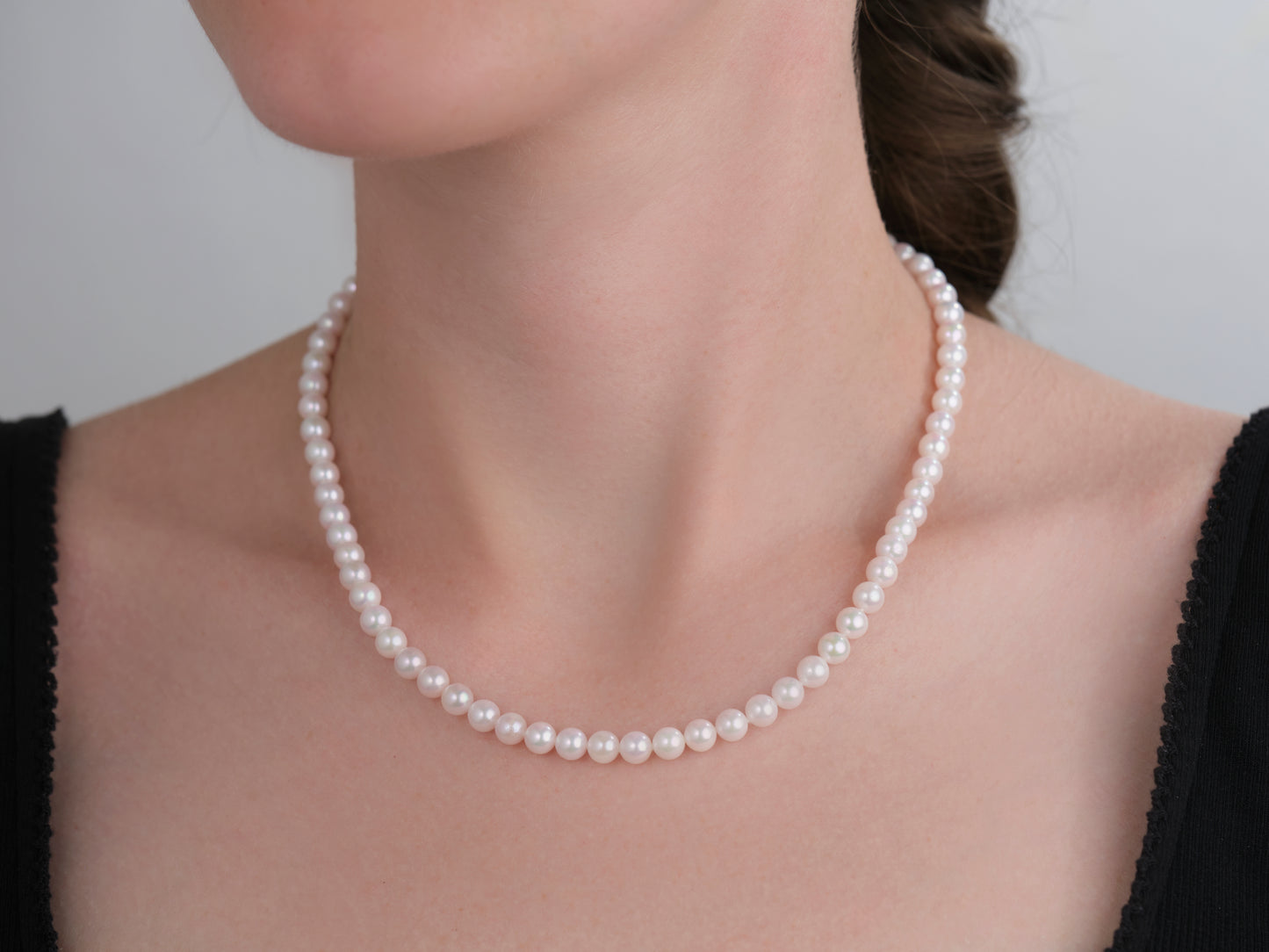 5.5mm China Origin Akoya Pearl Necklace